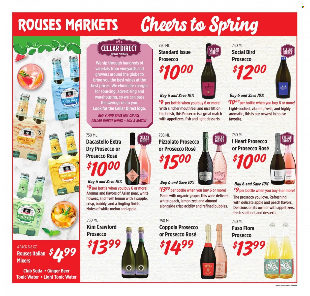 Rouses Markets flyer  - 03.01.2023 - 03.29.2023. Page 4.