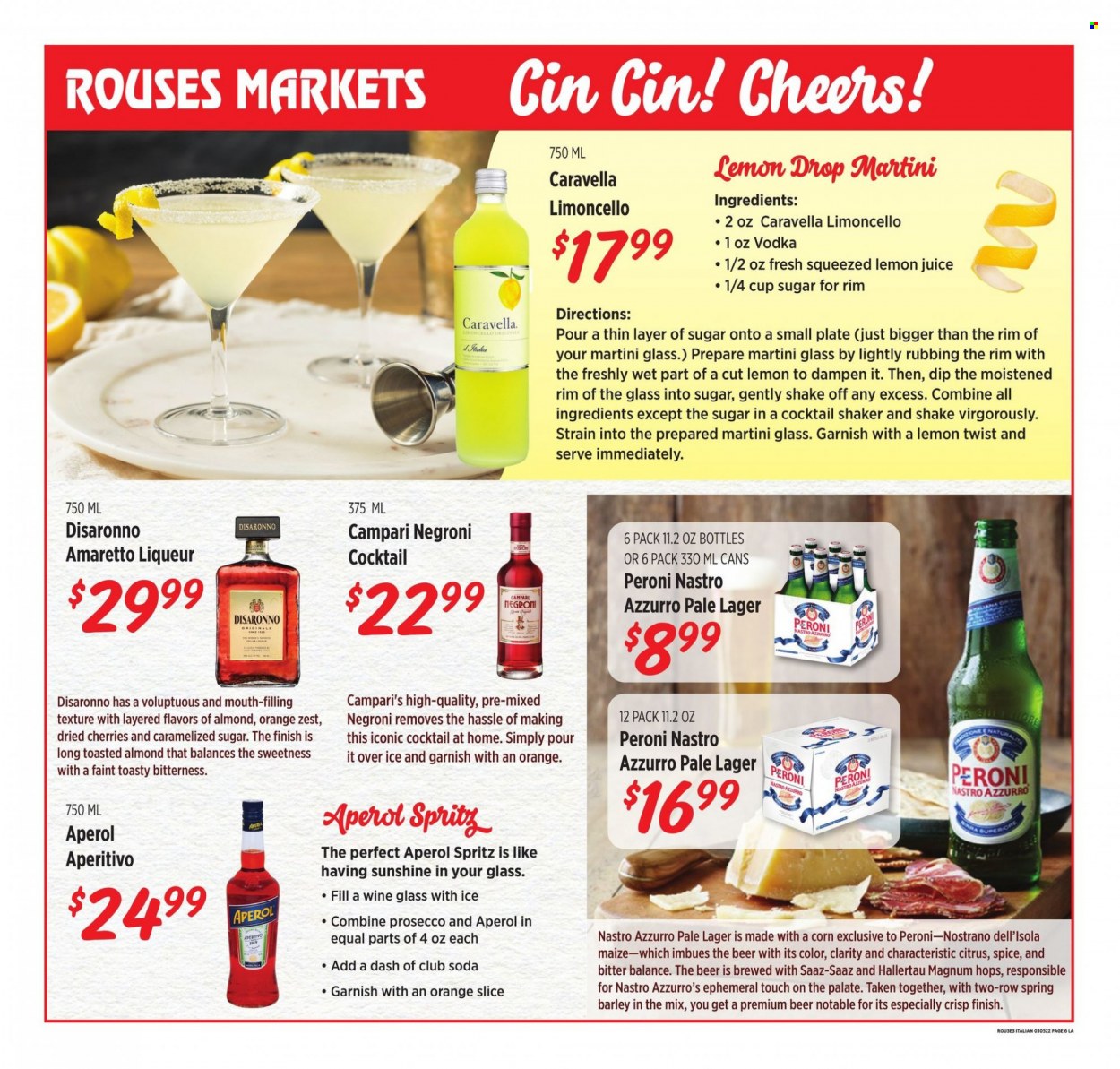 Rouses Markets flyer  - 03.01.2023 - 03.29.2023. Page 6.