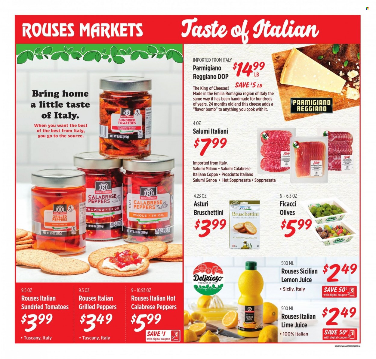 Rouses Markets flyer  - 03.01.2023 - 03.29.2023. Page 7.