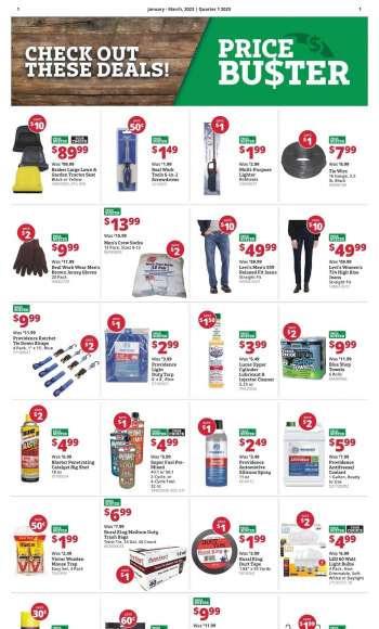 Rural King Ad - March Price Busters