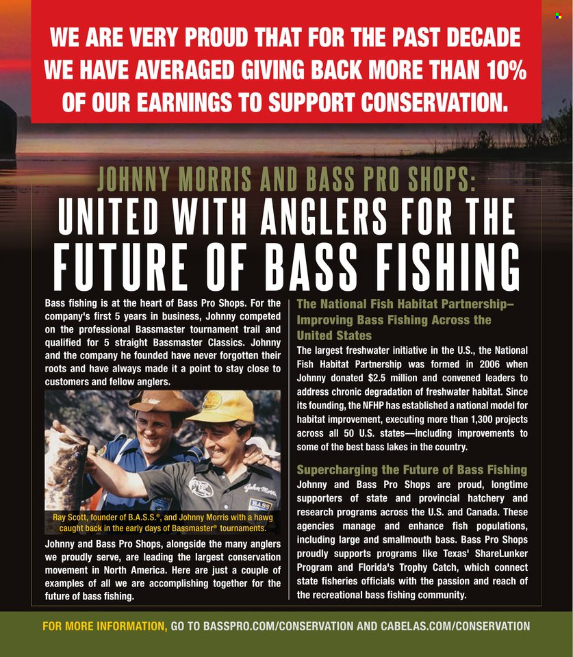 Bass Pro Shops flyer . Page 3.