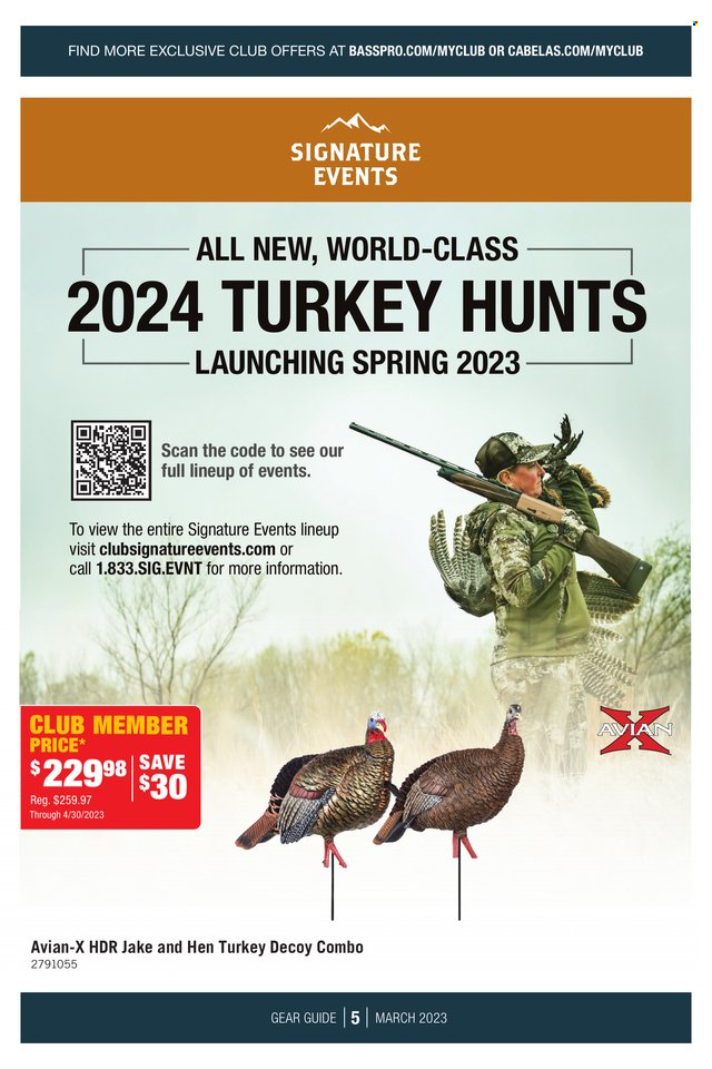 Bass Pro Shops flyer  - 03.01.2023 - 03.31.2023. Page 5.