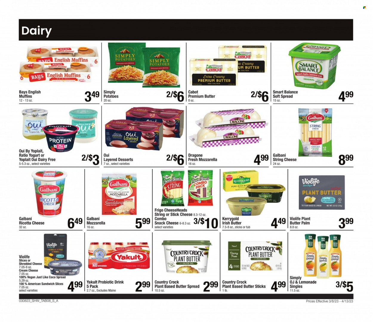 Shaw’s flyer  - 03.08.2023 - 04.13.2023. Page 8.