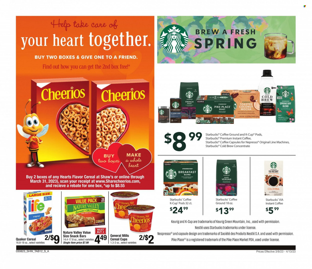 Shaw’s flyer  - 03.08.2023 - 04.13.2023. Page 12.
