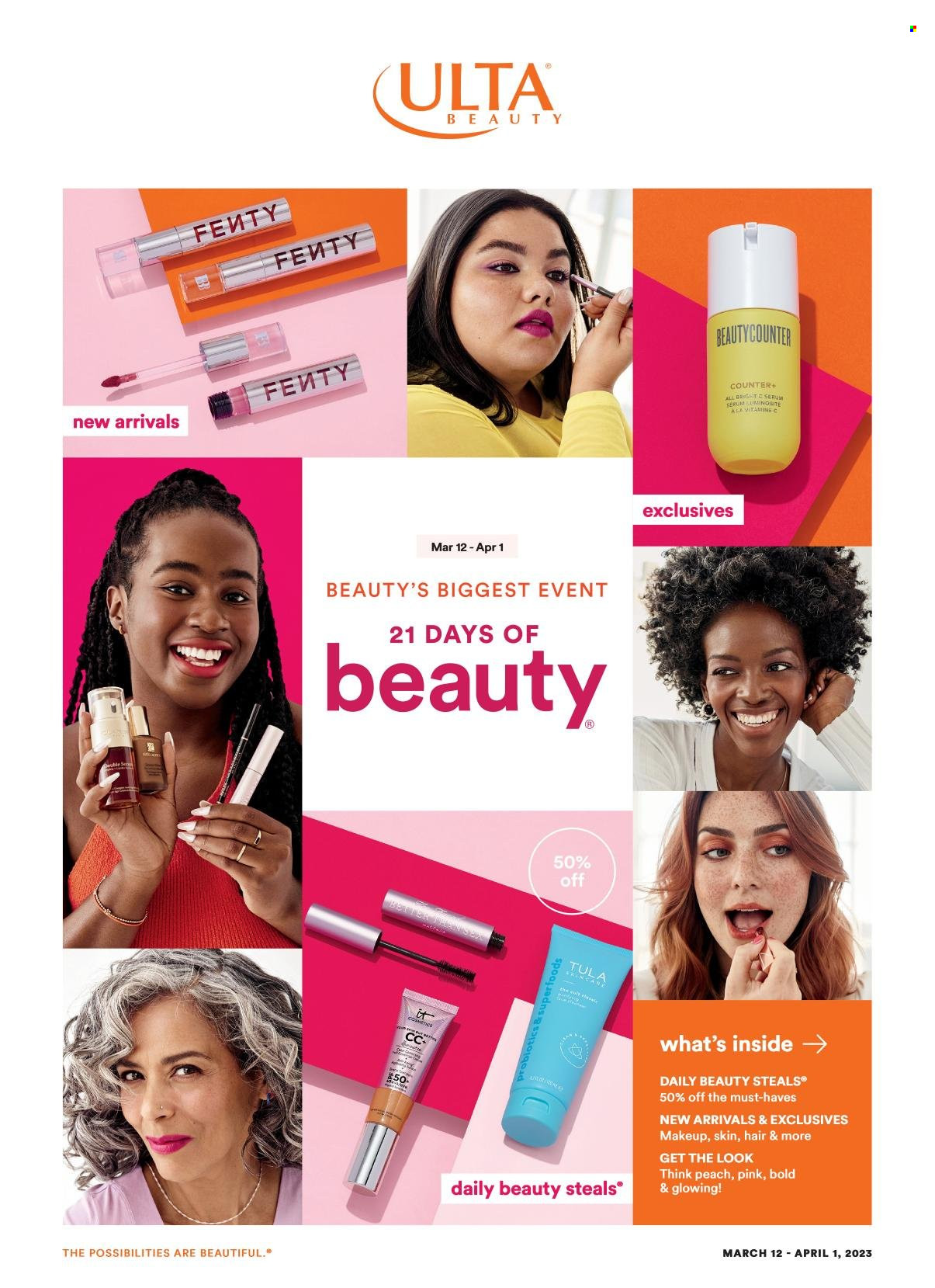 Ulta Beauty flyer  - 03.12.2023 - 04.01.2023. Page 1.