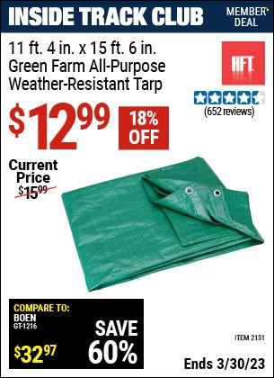 Harbor Freight flyer  - 03.12.2023 - 03.30.2023. Page 1.