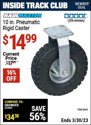 Harbor Freight flyer  - 03.12.2023 - 03.30.2023. Page 9.