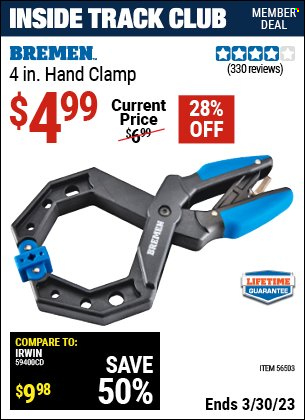 Harbor Freight flyer  - 03.12.2023 - 03.30.2023. Page 23.