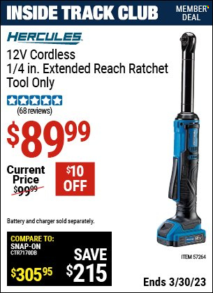 Harbor Freight flyer  - 03.12.2023 - 03.30.2023. Page 43.