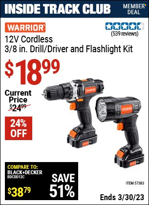 Harbor Freight flyer  - 03.12.2023 - 03.30.2023. Page 46.