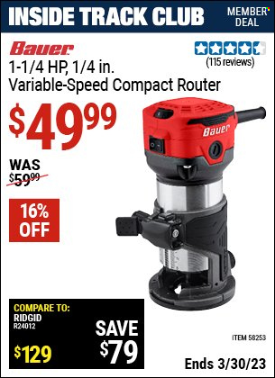 Harbor Freight flyer  - 03.12.2023 - 03.30.2023. Page 74.