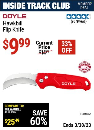 Harbor Freight flyer  - 03.12.2023 - 03.30.2023. Page 78.