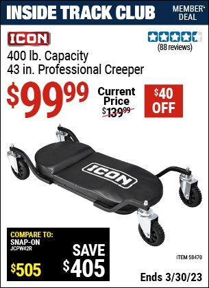Harbor Freight flyer  - 03.12.2023 - 03.30.2023. Page 79.