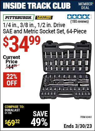 Harbor Freight flyer  - 03.12.2023 - 03.30.2023. Page 139.