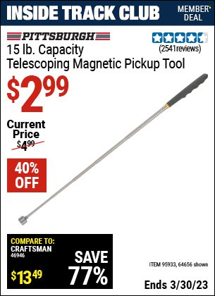Harbor Freight flyer  - 03.12.2023 - 03.30.2023. Page 164.