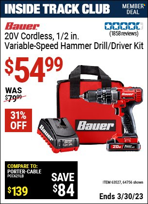 Harbor Freight flyer  - 03.12.2023 - 03.30.2023. Page 166.