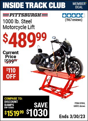 Harbor Freight flyer  - 03.12.2023 - 03.30.2023. Page 182.