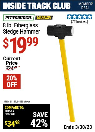 Harbor Freight flyer  - 03.12.2023 - 03.30.2023. Page 193.