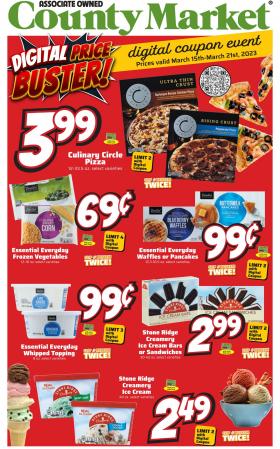 County Market - Digital Price Buster Digital Coupon Event