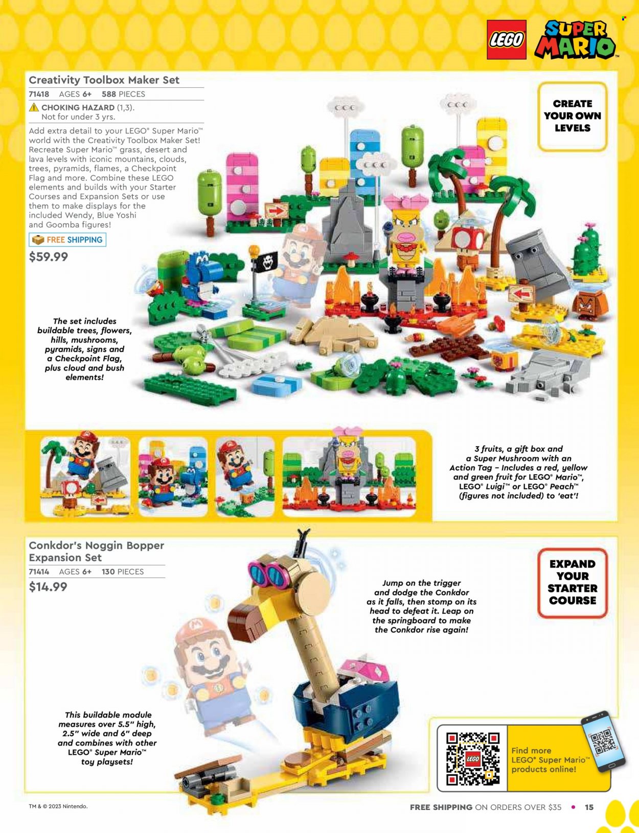 LEGO flyer . Page 16.