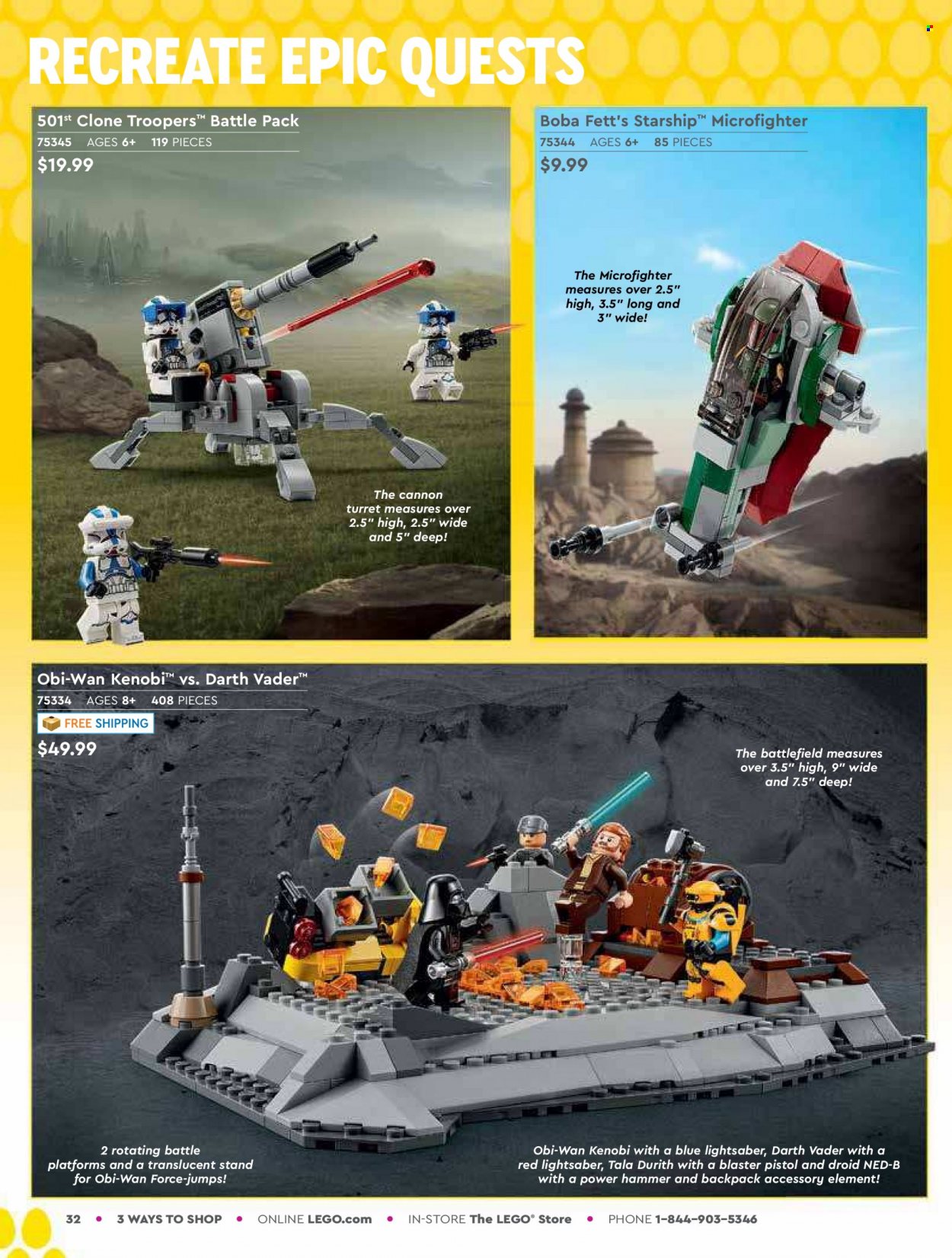 LEGO flyer . Page 33.