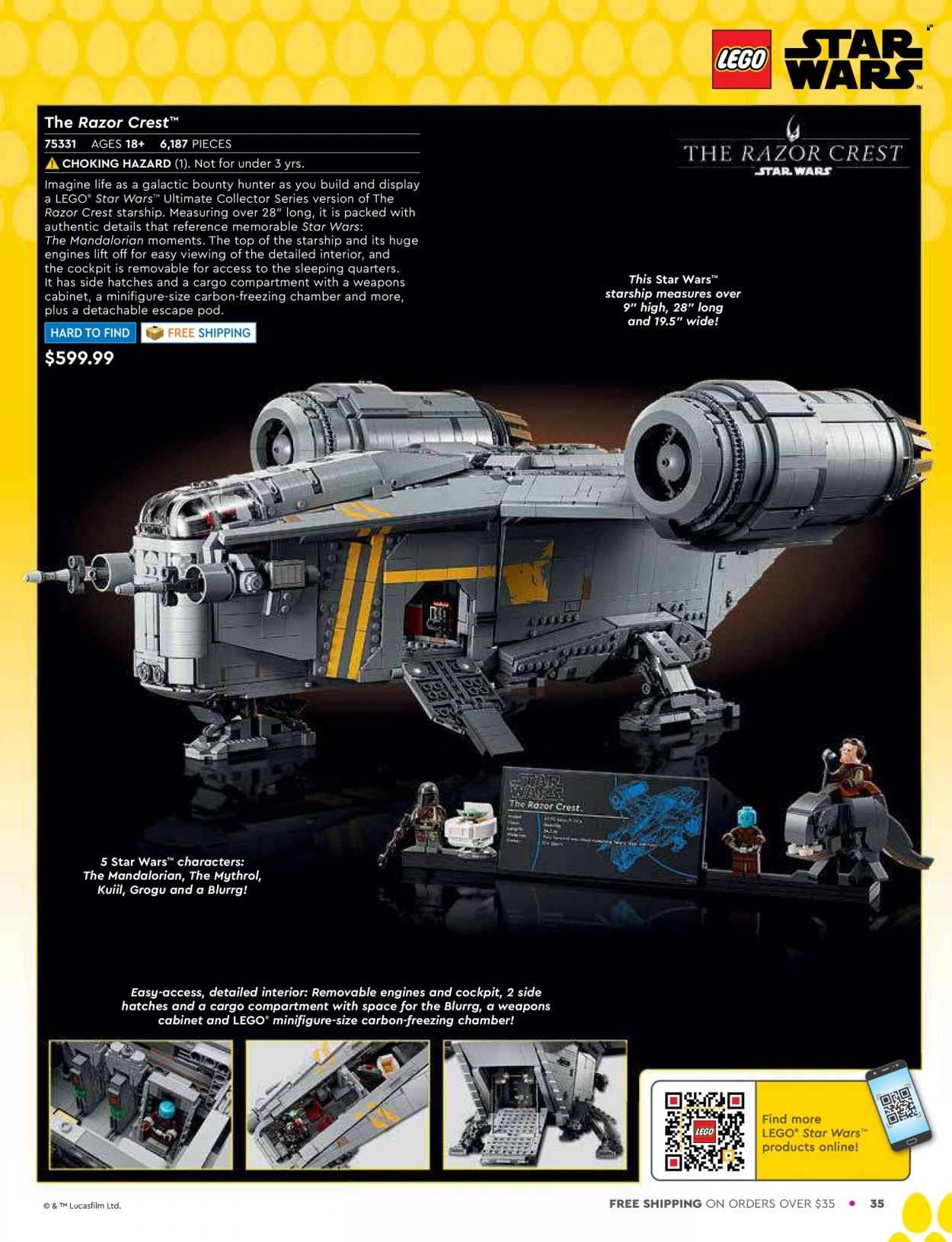LEGO flyer . Page 36.