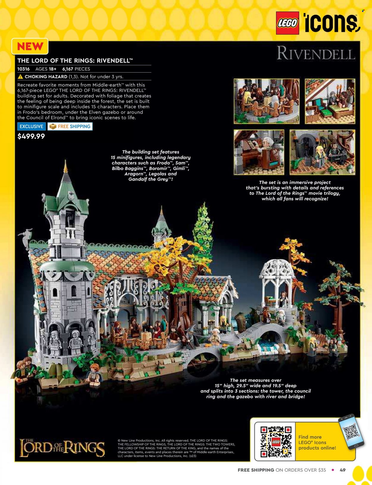 LEGO flyer . Page 50.