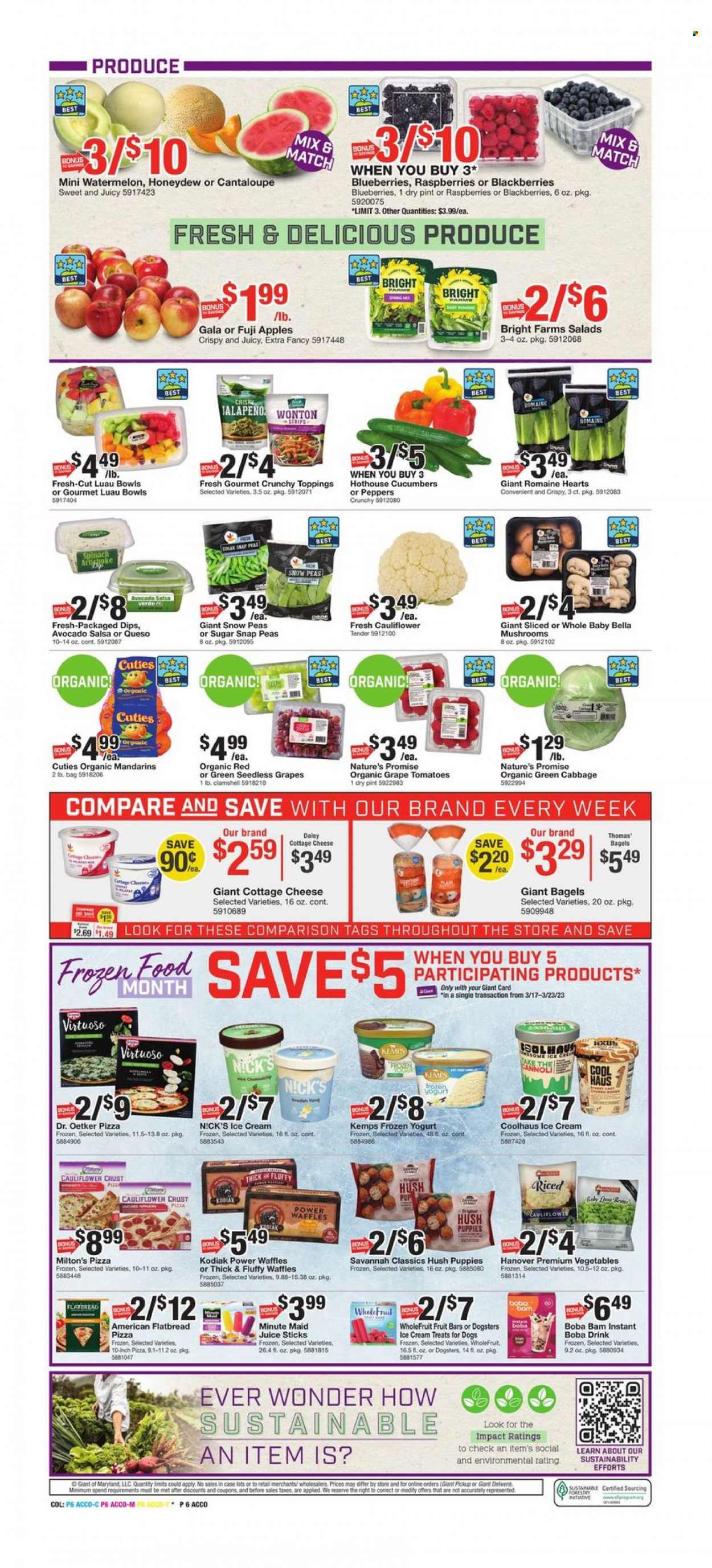 Giant Food flyer  - 03.17.2023 - 03.23.2023. Page 6.