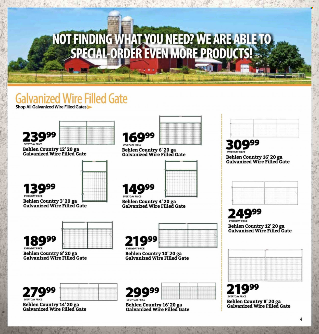 Cascade Farm And Outdoor flyer  - 03.15.2023 - 03.31.2023. Page 4.
