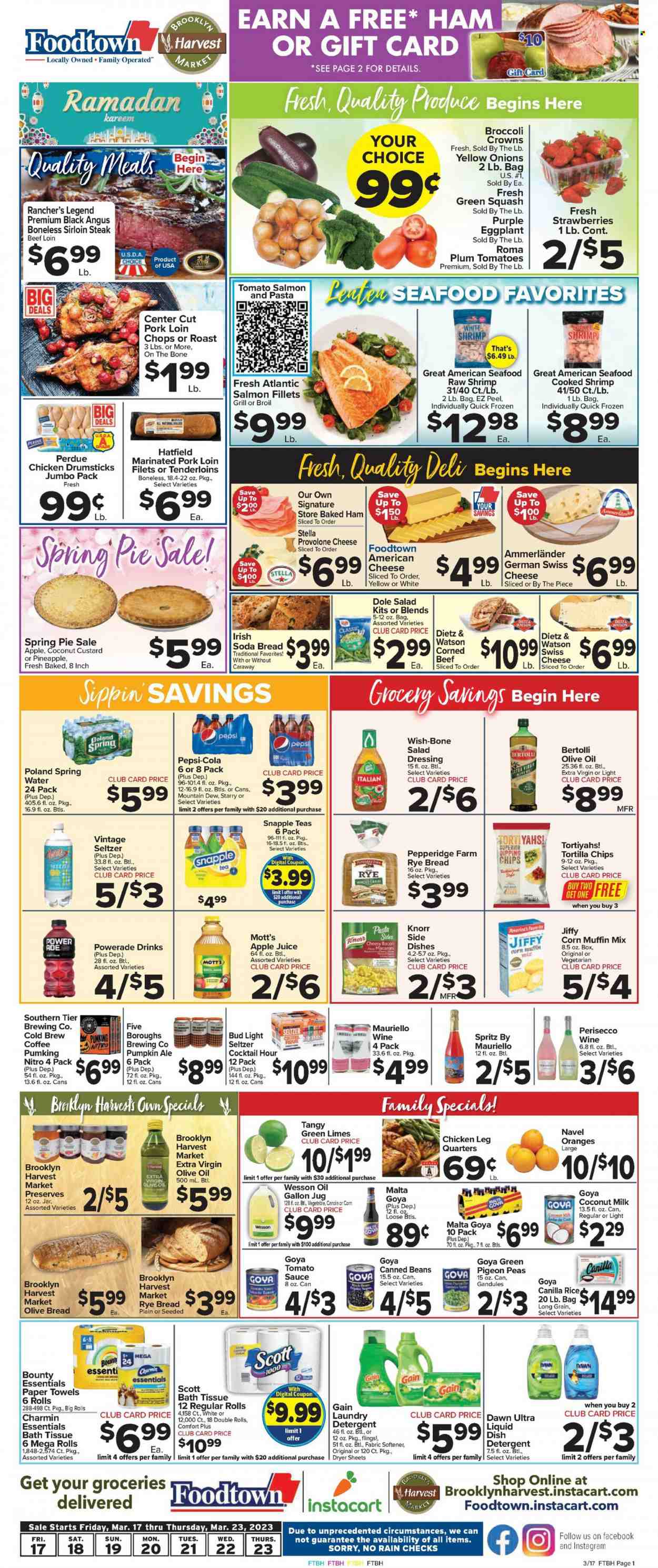Foodtown flyer  - 03.17.2023 - 03.23.2023. Page 1.
