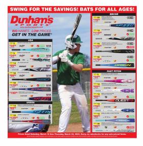 Dunham's Sports - Baseball Bats        