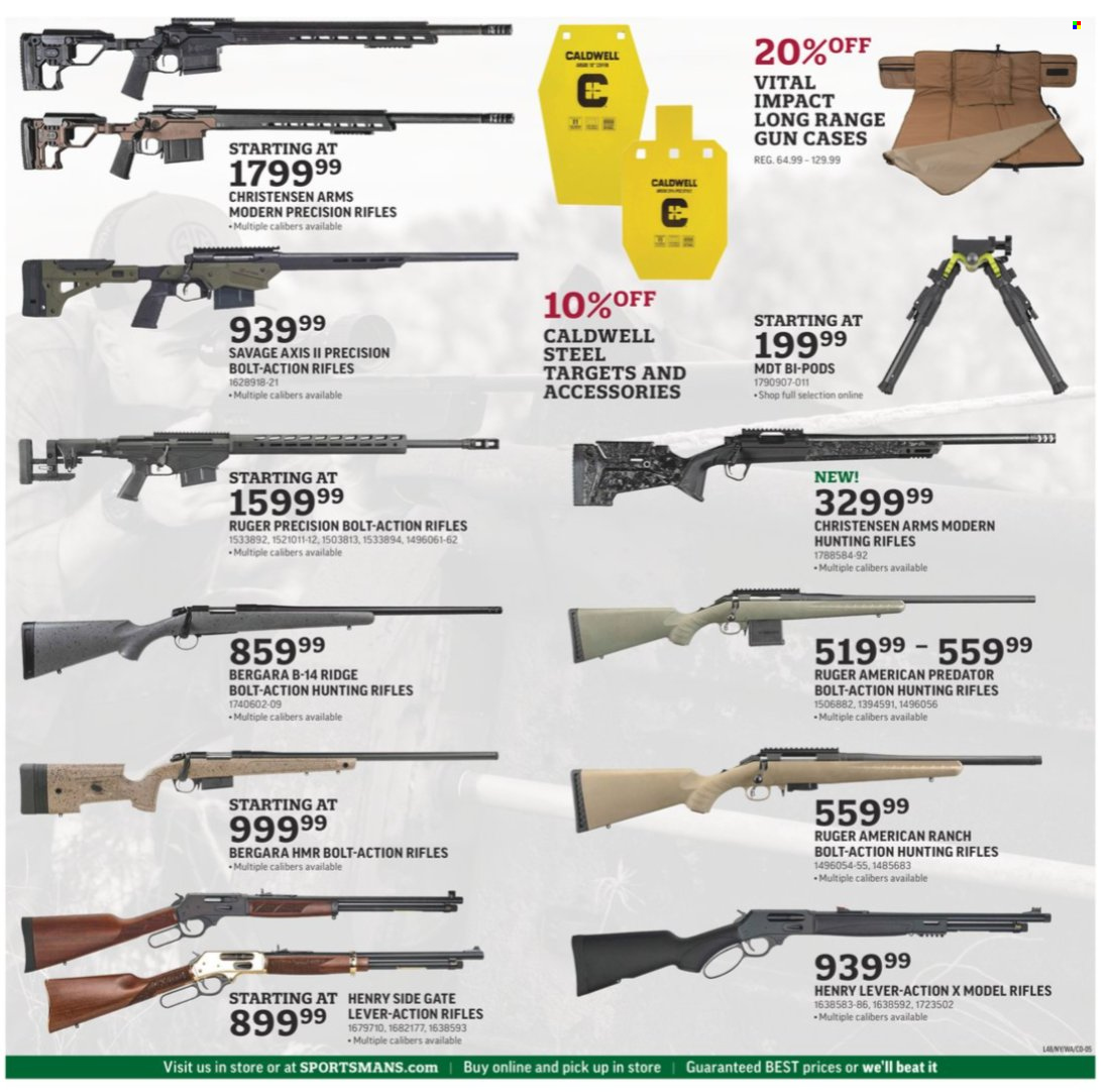Sportsman's Warehouse flyer  - 03.17.2023 - 04.02.2023. Page 5.