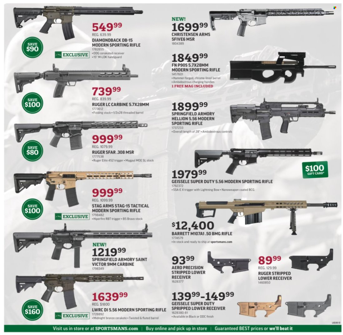 Sportsman's Warehouse flyer  - 03.17.2023 - 04.02.2023. Page 10.