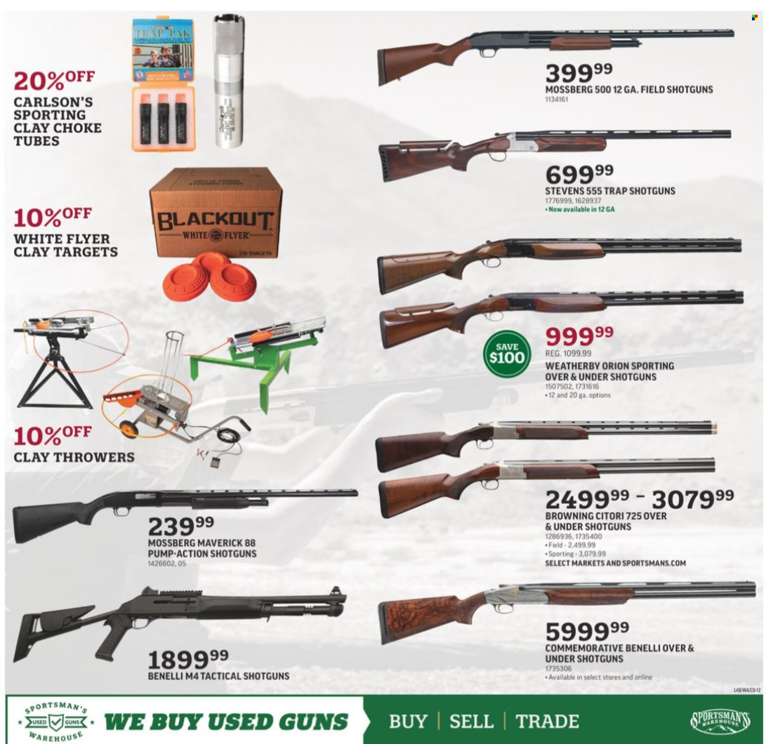 Sportsman's Warehouse flyer  - 03.17.2023 - 04.02.2023. Page 12.