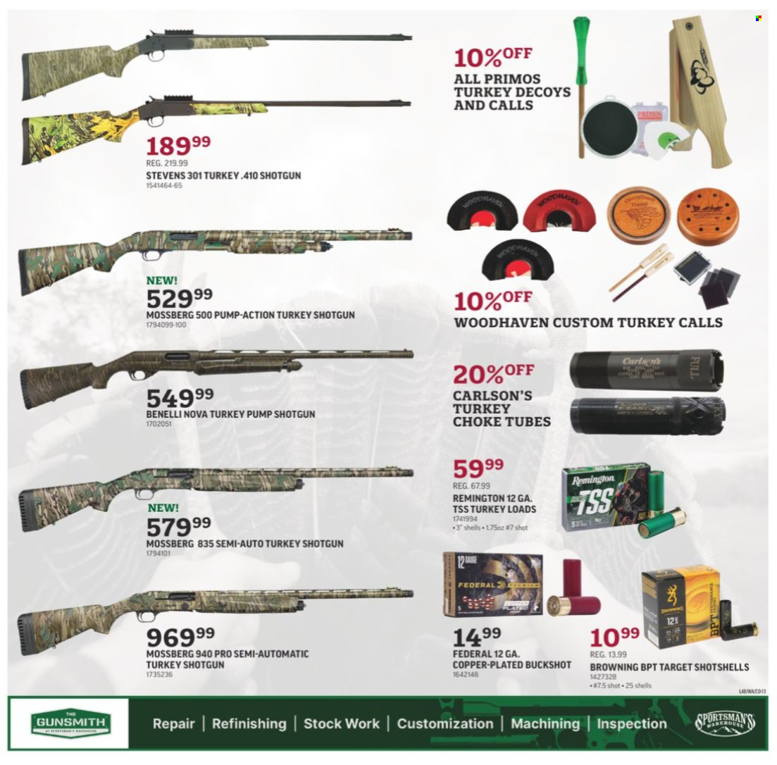 Sportsman's Warehouse flyer  - 03.17.2023 - 04.02.2023. Page 13.