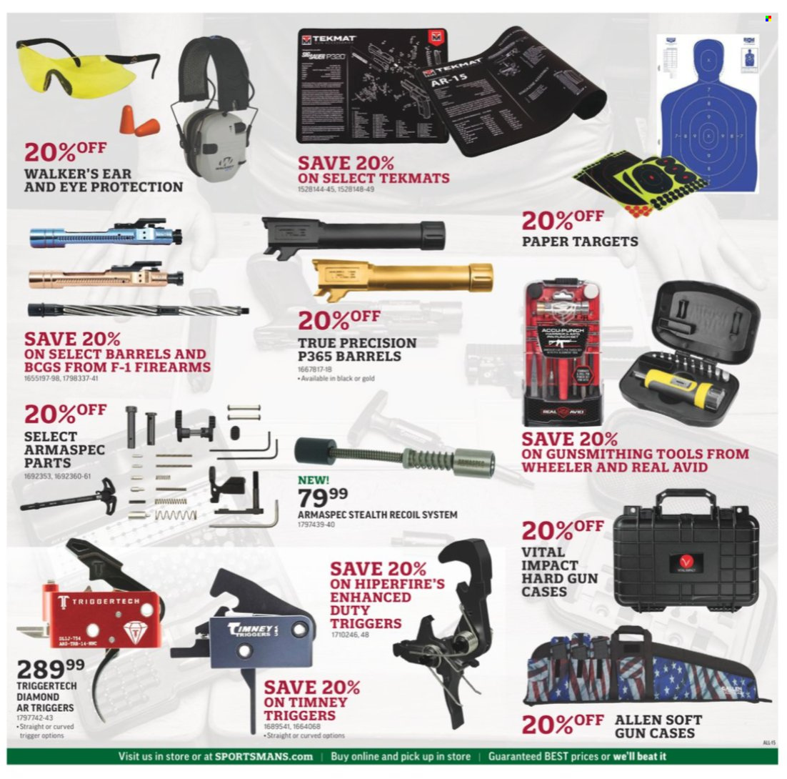Sportsman's Warehouse flyer  - 03.17.2023 - 04.02.2023. Page 15.