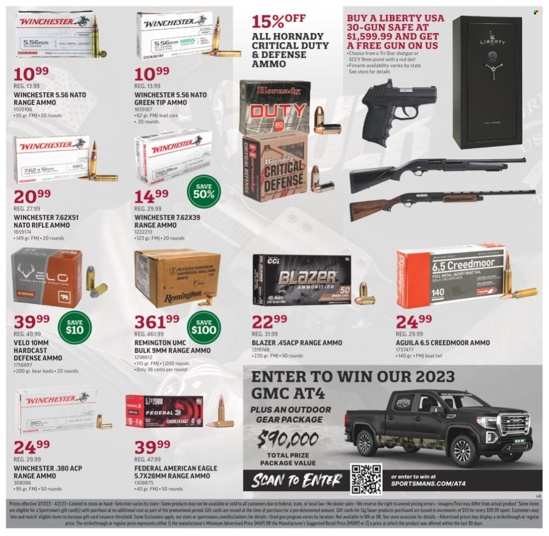 Sportsman's Warehouse flyer  - 03.17.2023 - 04.02.2023. Page 16.