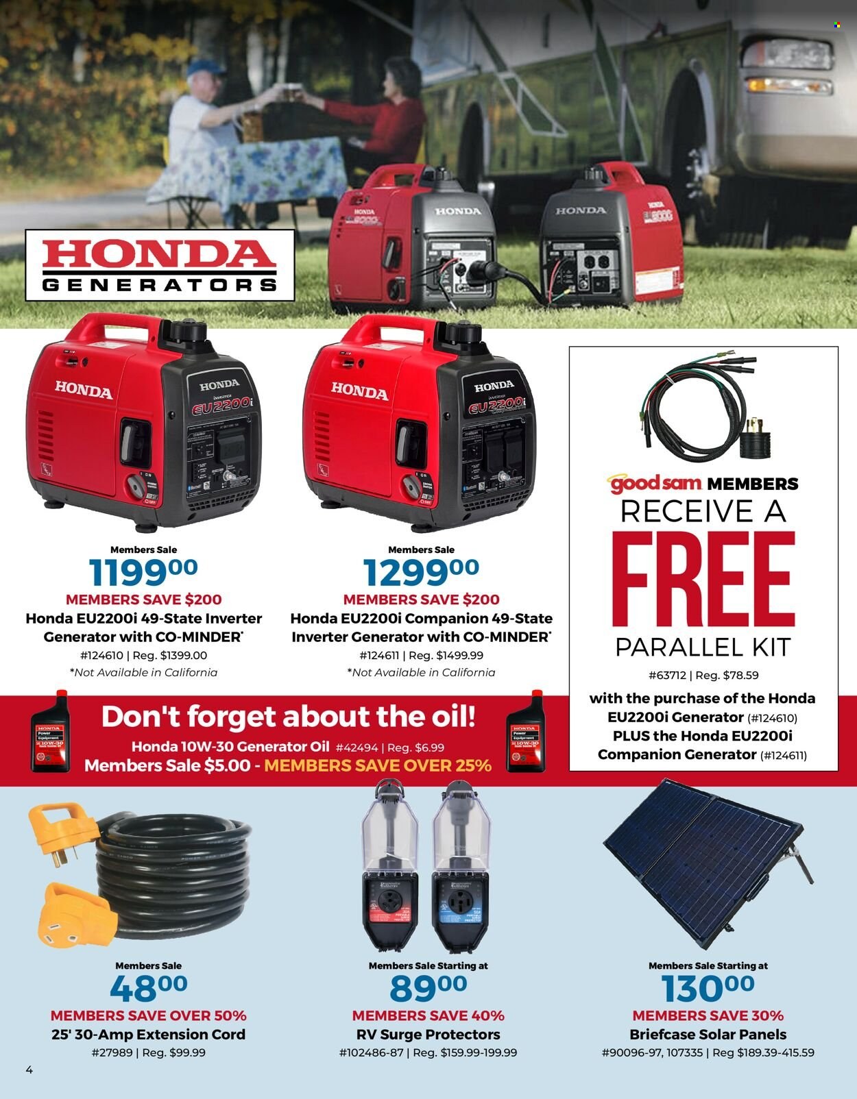 Camping World flyer  - 03.16.2023 - 04.09.2023. Page 4.