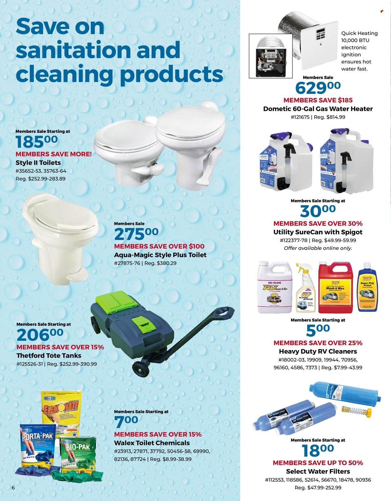 Camping World flyer  - 03.16.2023 - 04.09.2023. Page 6.