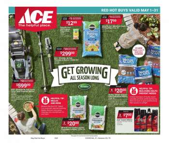 ACE Hardware Ad - Get Growing