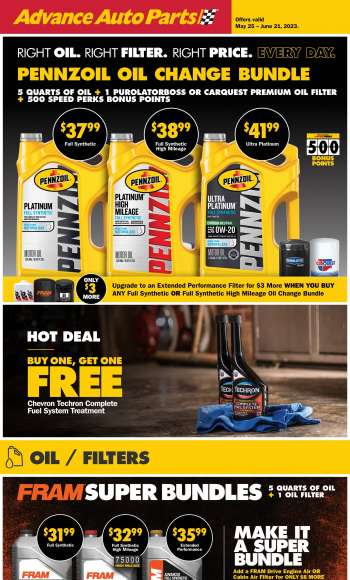 Advance Auto Parts Indianapolis weekly ads