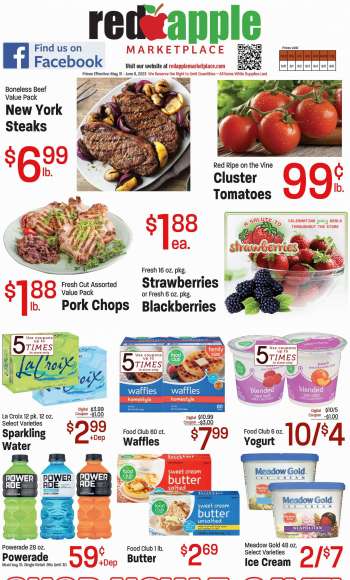 Red Apple Marketplace Ad - Weekly Ad