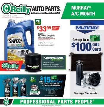 O'Reilly Auto Parts Indianapolis weekly ads