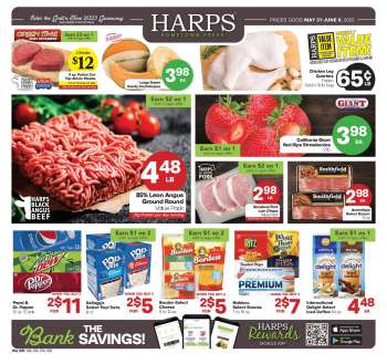 Harps Hometown Fresh Ad - Thank You For Shopping at HARPS!