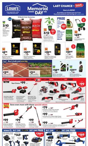 Lowe's Indianapolis weekly ads