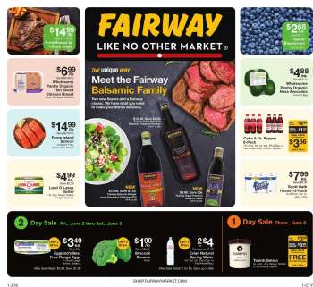 Fairway Market Ad - Weekly Circular