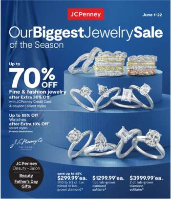 JCPenney Ad - Our Biggest Jewerly Sale
