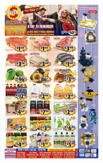 Savers Cost Plus Dallas weekly ads