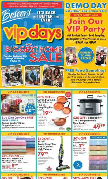 Boscov's Baltimore weekly ads