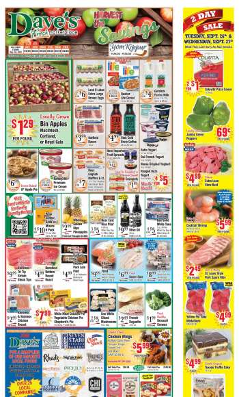 Dave's Fresh Marketplace Ad - Weekly Specials